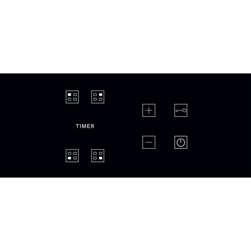 Whirlpool AKT 8090/NE Noir Intégré 60 cm Céramique 4 zone(s)