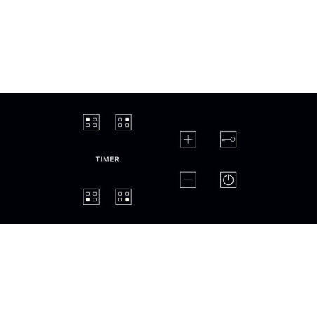 Whirlpool AKT 8090/NE Noir Intégré 60 cm Céramique 4 zone(s)