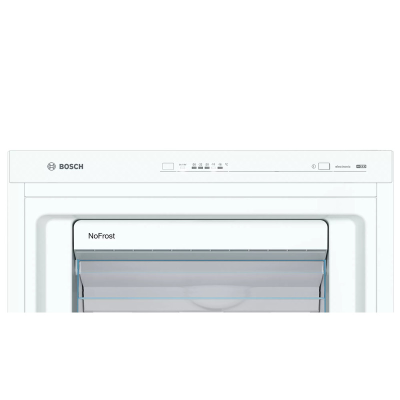 Bosch Serie 4 GSN29VWEV congélateur Congélateur vertical Pose libre 200 L Blanc