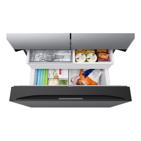 Samsung RF24BB620ES9EF amerikaanse koelkast Vrijstaand 674 l Zilver