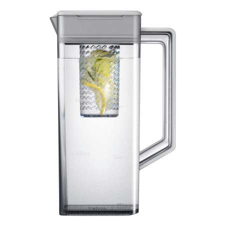 Samsung RF24BB620ES9EF amerikaanse koelkast Vrijstaand 674 l Zilver