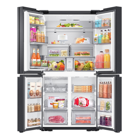 Samsung RF65DG960EB1EF frigo américain Pose libre 646 L Noir