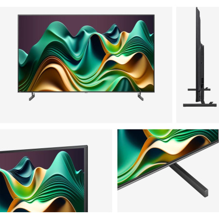 Hisense 55U6NQ 139,7 cm (55") 4K Ultra HD Smart TV Wifi Grijs 600 cd/m²