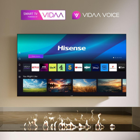 Hisense 55U6NQ 139,7 cm (55") 4K Ultra HD Smart TV Wifi Grijs 600 cd/m²