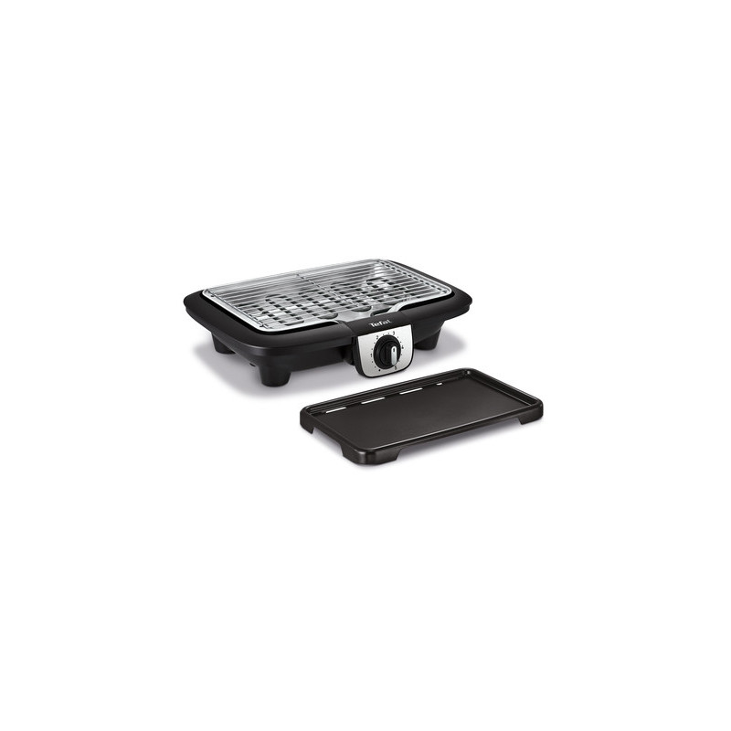 Tefal EasyGrill BG930812 barbecue et grill Dessus de table Electrique Noir, Gris 2100 W