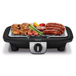 Tefal EasyGrill BG930812 barbecue et grill Dessus de table Electrique Noir, Gris 2100 W 2