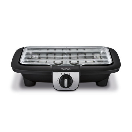 Tefal EasyGrill BG930812 buitenbarbecue & grill Tafelblad Electrisch Zwart, Grijs 2100 W