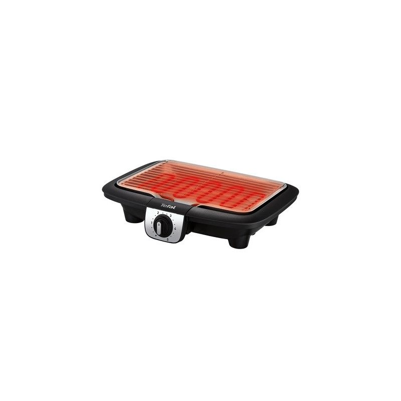 Tefal EasyGrill BG930812 barbecue et grill Dessus de table Electrique Noir, Gris 2100 W