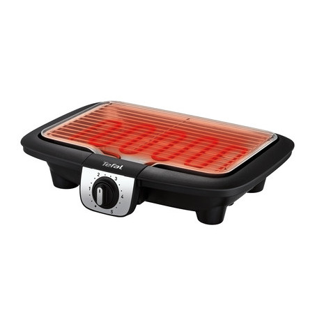 Tefal EasyGrill BG930812 barbecue et grill Dessus de table Electrique Noir, Gris 2100 W