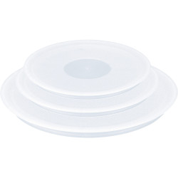 Tefal Ingenio L90192 couvercle Rond Blanc