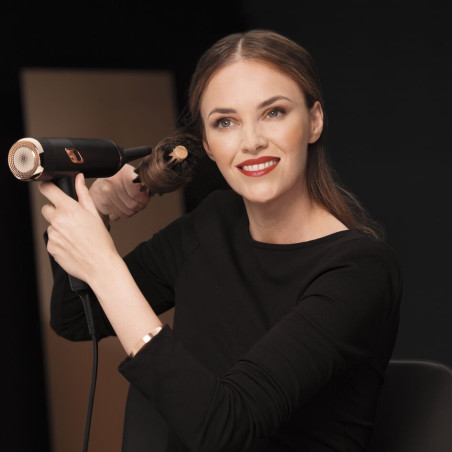 Rowenta Maestria Ultimate Experience CV9920 sèche-cheveux 2000 W Noir, Cuivre