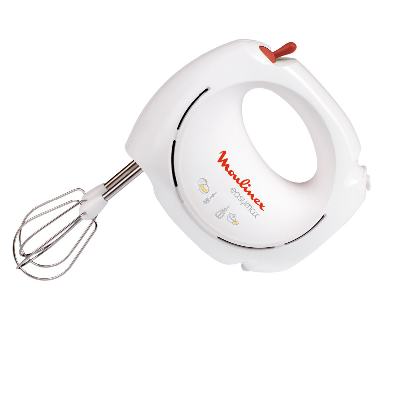 Moulinex ABM11A Handmixer 200 W Wit, Rood