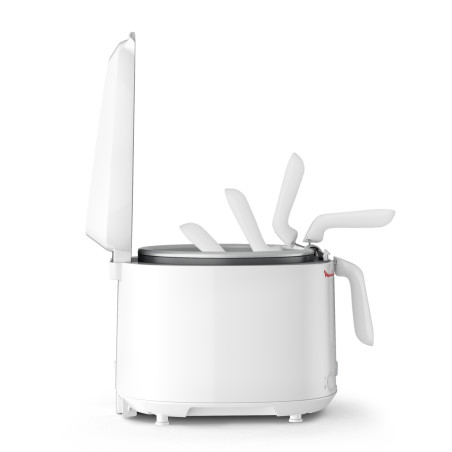 Moulinex AF2031 Enkel Vrijstaand 1600 W Frituurpan Wit