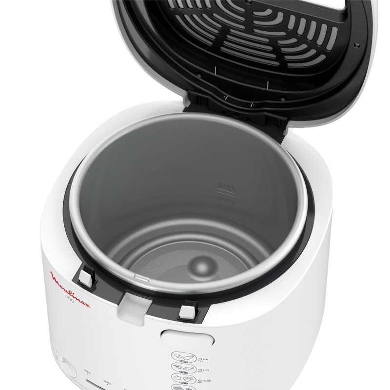 Moulinex AF2031 Enkel Vrijstaand 1600 W Frituurpan Wit