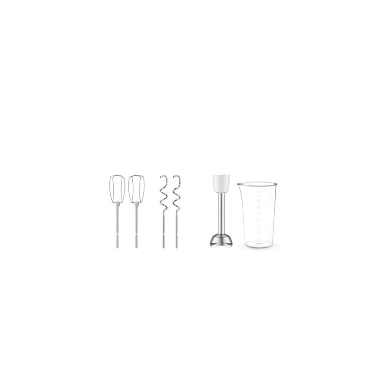 Moulinex Prep'Mix+ HM462110 mixer Handmixer 500 W Wit