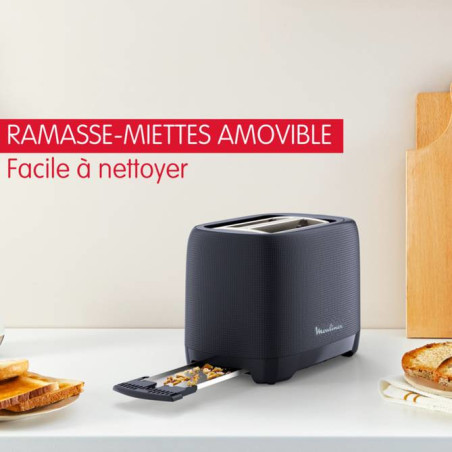 Moulinex LT2M0810 broodrooster 2 snede(n) 850 W Blauw