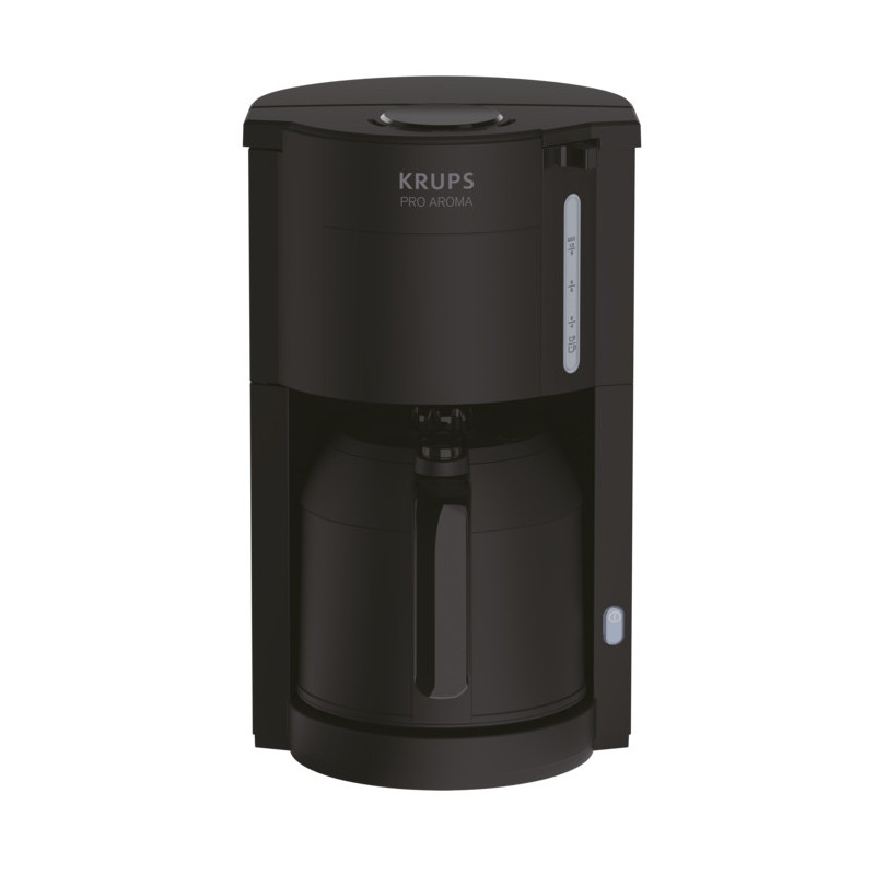 Krups Evidence filterkoffiezetapparaat met een inhoud van 1 liter en thermoskan KM3038