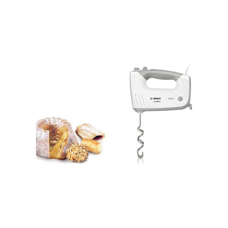 Bosch MFQ36470 mixer Handmixer 450 W Wit