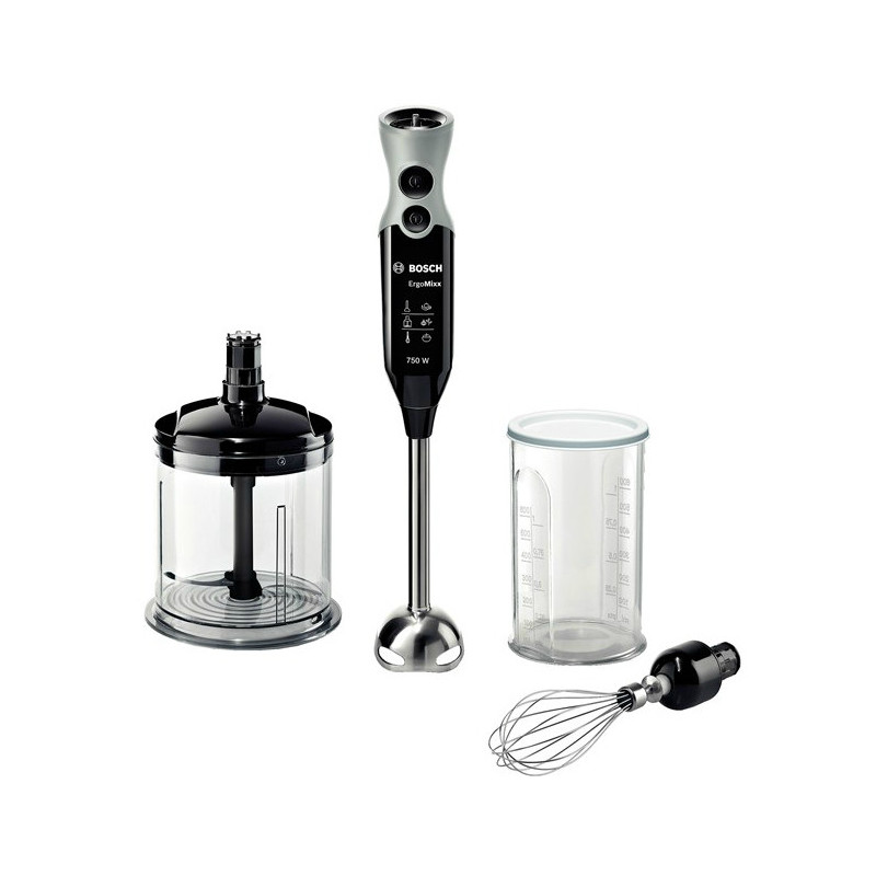 Bosch MSM67160 blender Mélangeur par immersion 750 W Noir, Gris