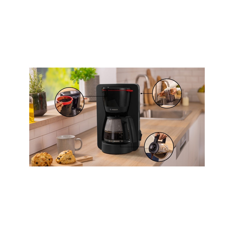 Bosch TKA2M113 machine à café Manuel Machine à café filtre 1,25 L