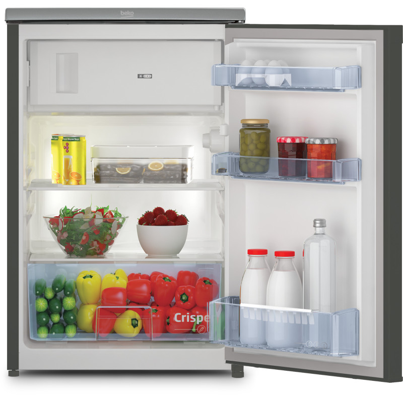 Beko TSE1285NG combi-koelkast Aanrecht 114 l Grijs