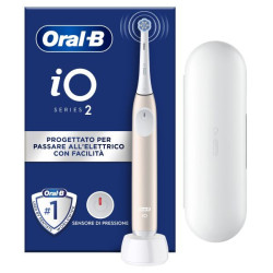 Oral-B iO2 Adulte Brosse à dents vibrante Rose, Blanc
