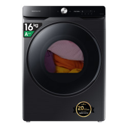 Samsung DV16DG8600BVU3 sèche-linge Pose libre Charge avant 16 kg Noir