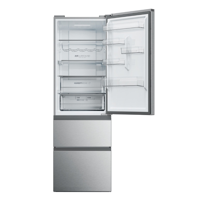 Haier 3D 60 Serie 5 HTW 5618CNMG Vrijstaand 360 l Zilver