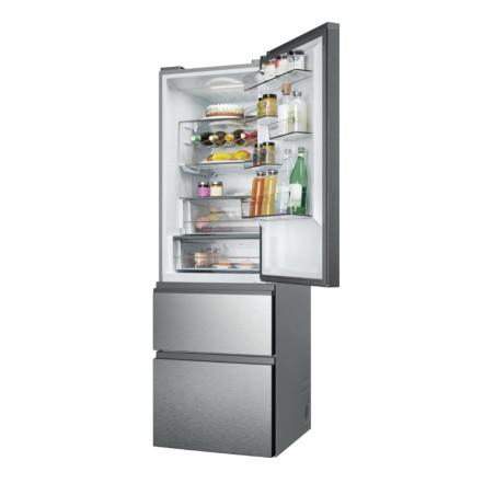 Haier 3D 60 Serie 5 HTW 5618CNMG Vrijstaand 360 l Zilver