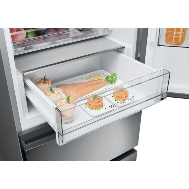 Haier 3D 60 Serie 5 HTW 5618CNMG Vrijstaand 360 l Zilver
