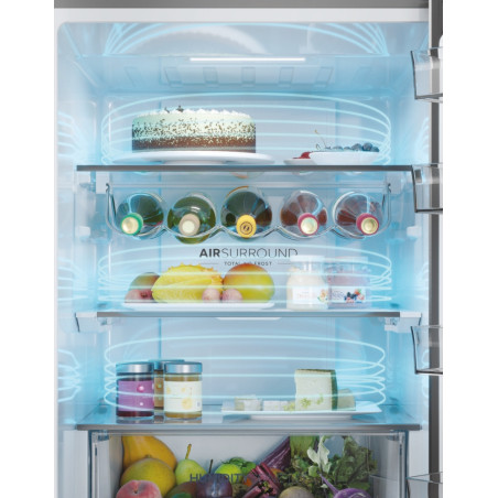 Haier 3D 60 Serie 5 HTW 5618CNMG Vrijstaand 360 l Zilver