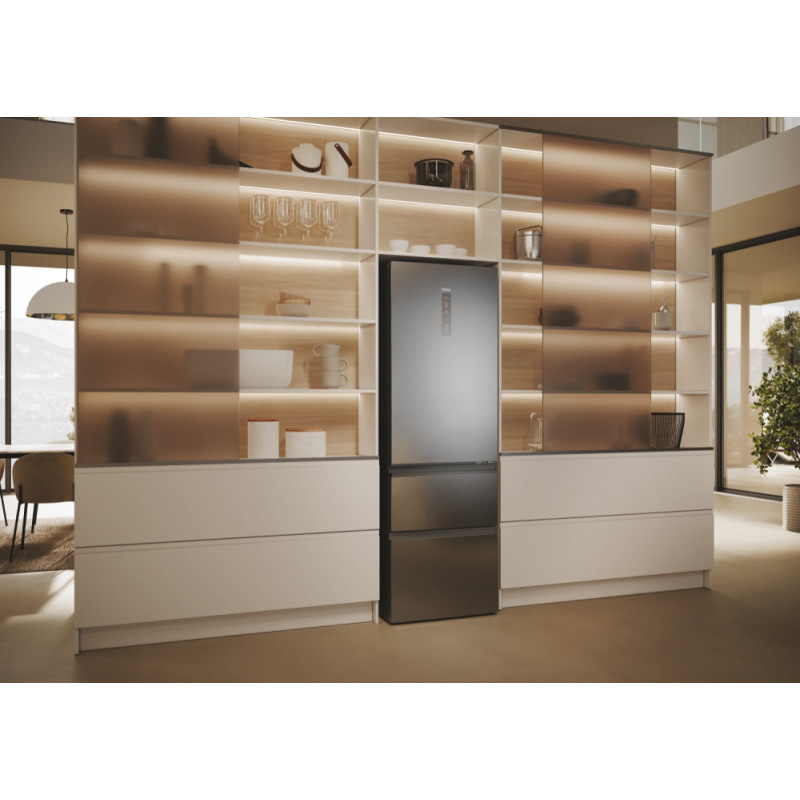 Haier 3D 60 Serie 5 HTW 5618CNMG Vrijstaand 360 l Zilver
