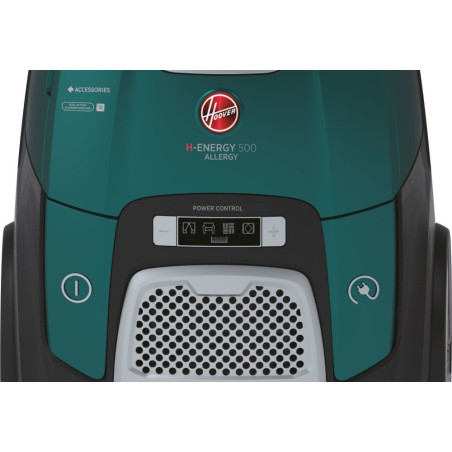 Hoover H-ENERGY 500 HE530ALG 011 4 l Trommelstofzuiger Droog 700 W Stofzak