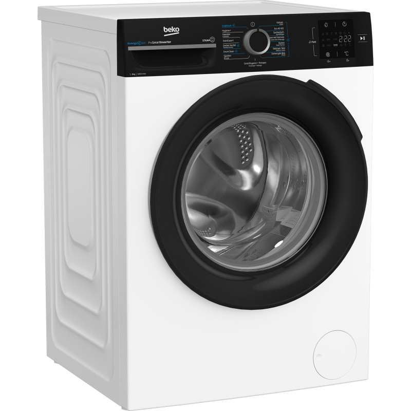 Beko b300 BM3WFT3941B wasmachine Voorbelading 9 kg 1351 RPM Wit