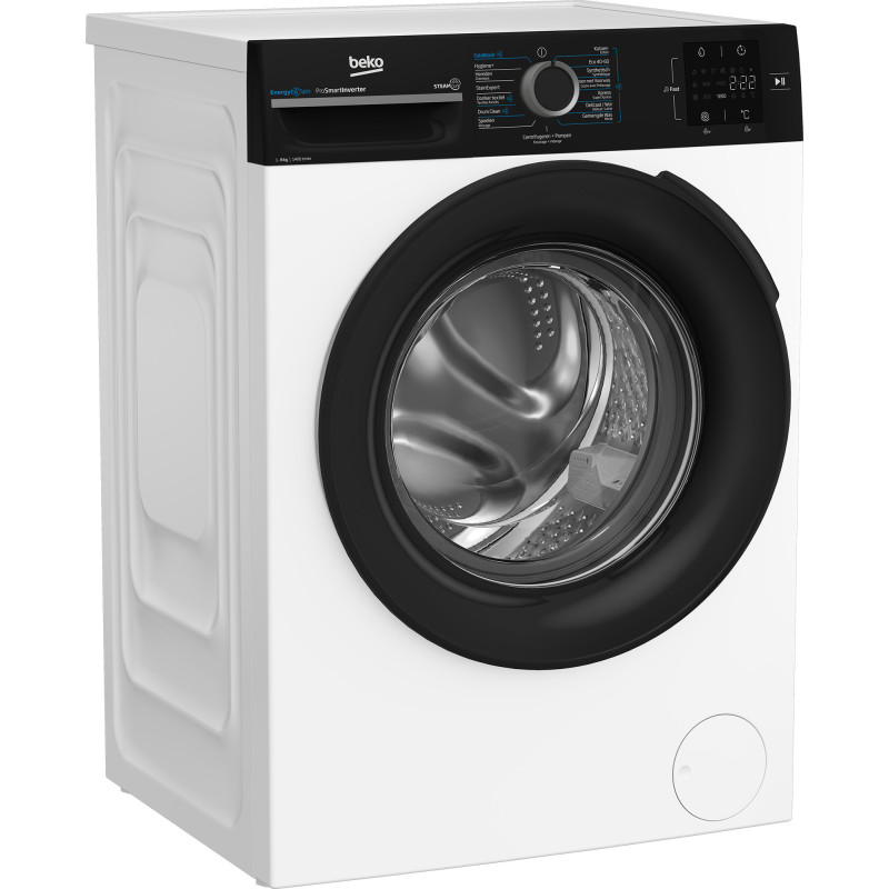 Beko b300 BM3WFT3841B wasmachine Voorbelading 8 kg 1351 RPM Wit