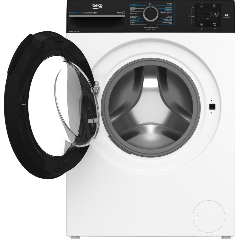 Beko b300 BM3WFT3841B wasmachine Voorbelading 8 kg 1351 RPM Wit