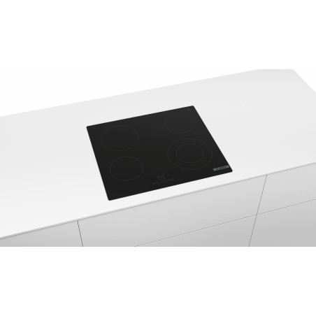 Bosch Serie 4 PKF611BB2E plaque Noir Intégré 60 cm Céramique 4 zone(s)