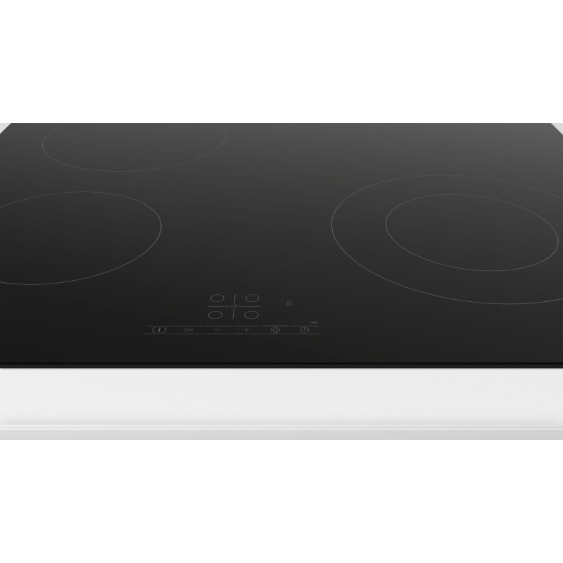 Bosch Serie 4 PKF611BB2E plaque Noir Intégré 60 cm Céramique 4 zone(s)
