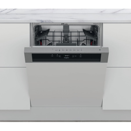 Whirlpool Lave-vaisselle semi-encastrable inox - WBC3C26X -