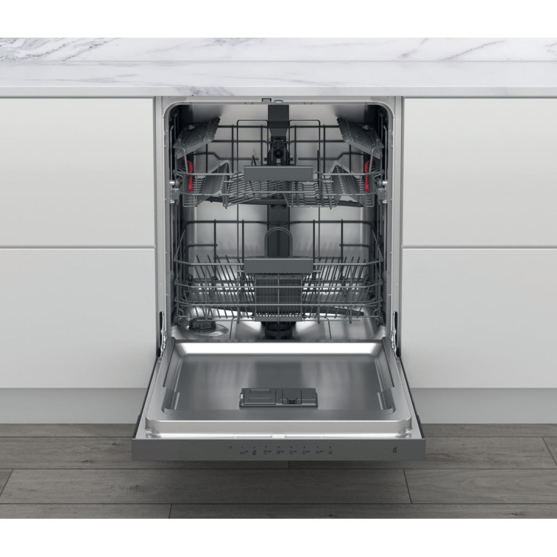 Whirlpool WBC3C26X Semi-ingebouwd 14 couverts