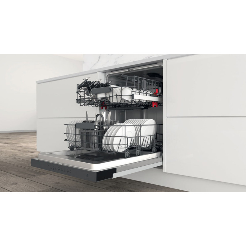 Whirlpool WBC3C26X Semi-ingebouwd 14 couverts