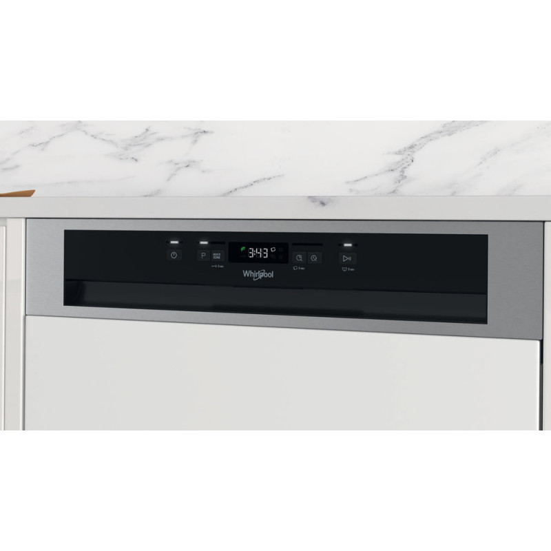Whirlpool WBC3C26X Semi-ingebouwd 14 couverts