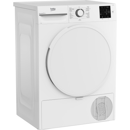 Beko BM3T3722W wasdroger Vrijstaand Voorbelading 7 kg Wit