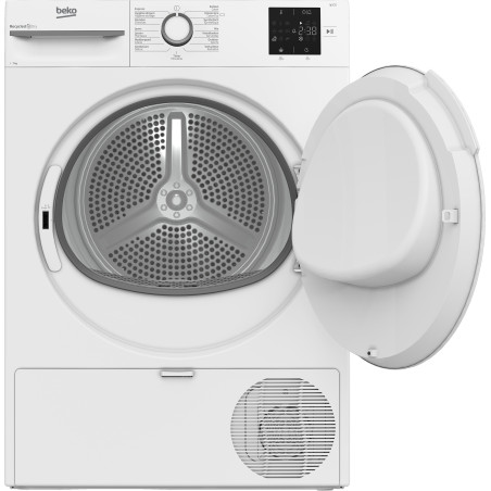 Beko BM3T3722W wasdroger Vrijstaand Voorbelading 7 kg Wit