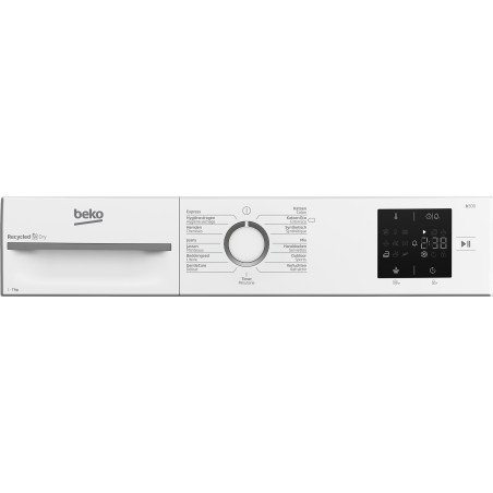 Beko BM3T3722W wasdroger Vrijstaand Voorbelading 7 kg Wit