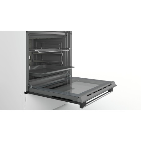 Bosch Serie 4 HKR39C220 fornuis Vrijstaand fornuis Electrisch Keramisch Wit