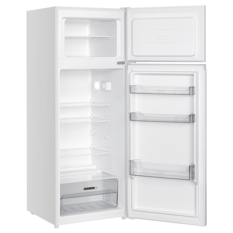 Whirlpool W55T0412W réfrigérateur-congélateur Pose libre 206 L Blanc
