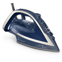 Calor FV6830C0 fer à repasser Fer à repasser à sec ou à vapeur Durilium AirGlide soleplate 2800 W Bleu, Argent