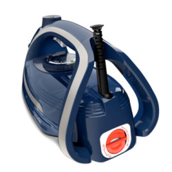 Calor FV6830C0 fer à repasser Fer à repasser à sec ou à vapeur Durilium AirGlide soleplate 2800 W Bleu, Argent 2