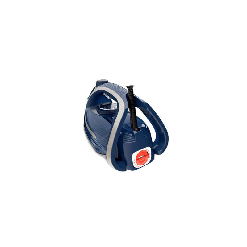 Calor FV6830C0 fer à repasser Fer à repasser à sec ou à vapeur Durilium AirGlide soleplate 2800 W Bleu, Argent